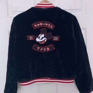 Forever 21 Faux Fur Mickey Jacket